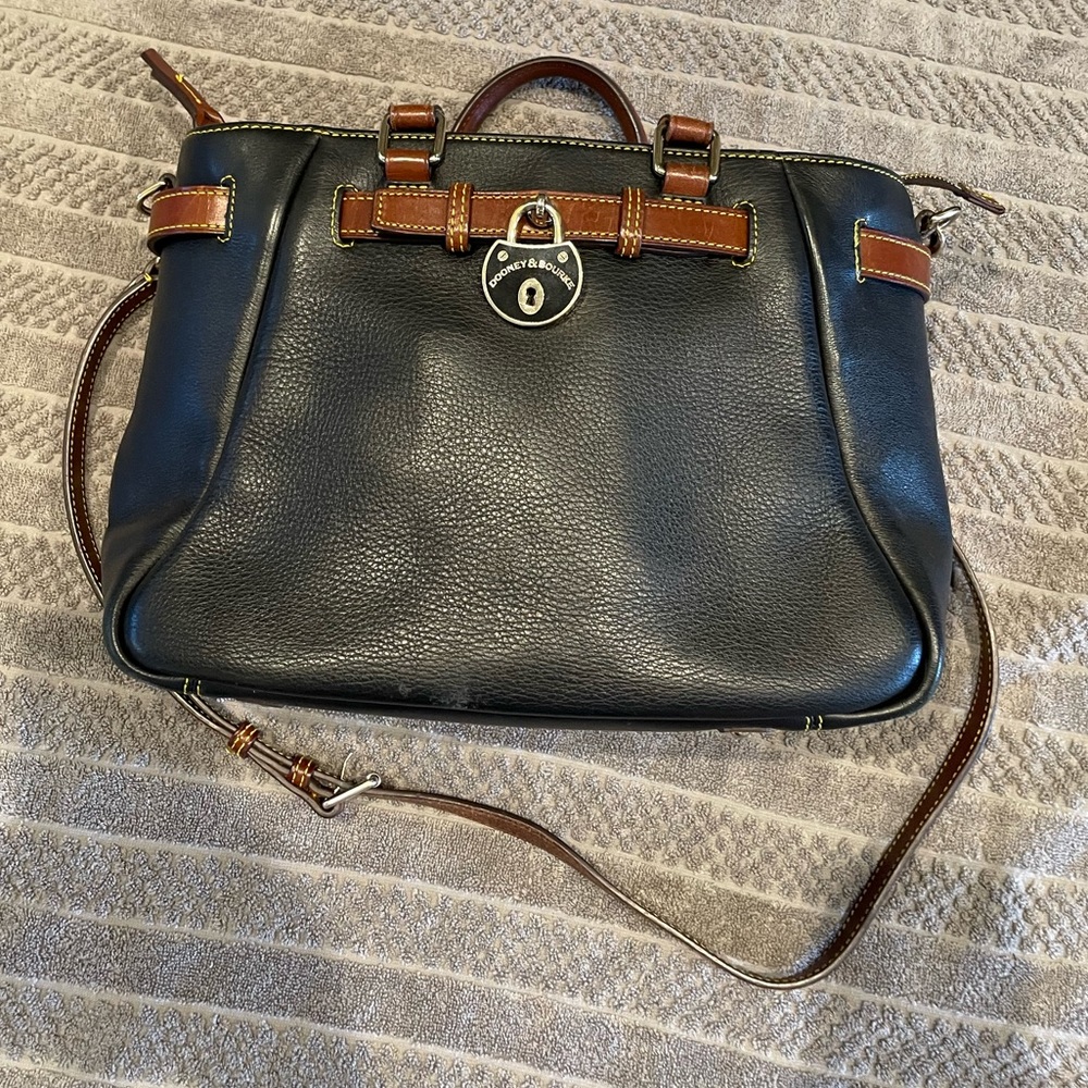 Dooney & Bourke Two Toned Leather Handbag
